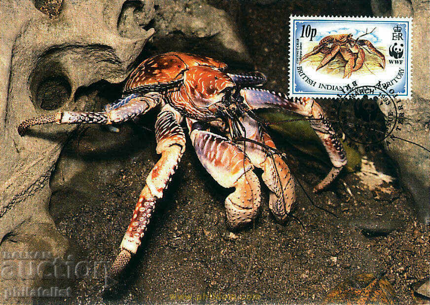 Auction British territories in the Indian Ocean - 4 cards Maximum Auction British territories in the Indian Ocean - 4 cards Maximum