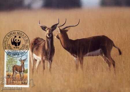 Auction Zambia - 1987 - 4 cards Maximum - WWF Auction Zambia - 1987 - 4 cards Maximum - WWF