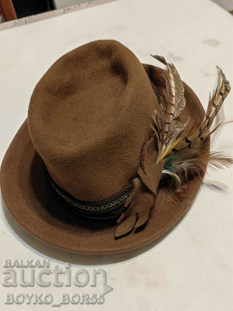Pălărie de vânătoare de epocă anii 60