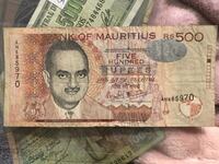 Mauritius 500 de rupii 2001