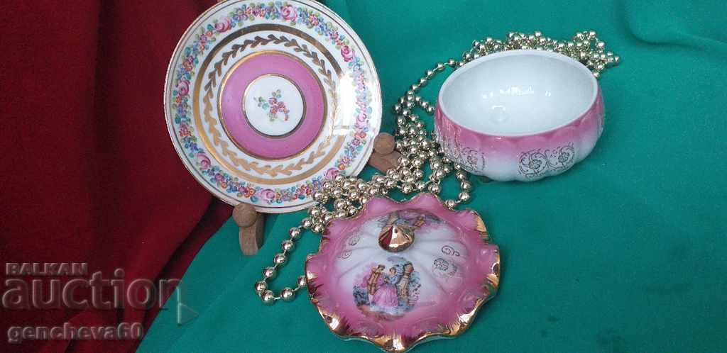 Rare porcelain sugar bowl/Vintage