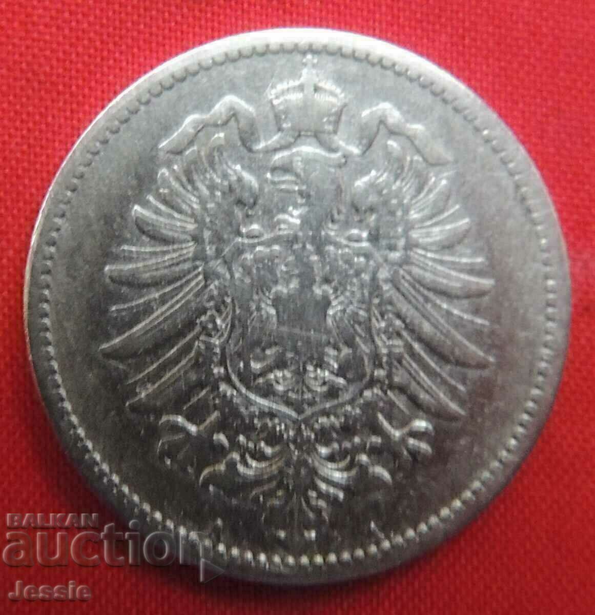 1 Марка 1878 А Германия сребро Берлин с цена € 18.87 | 36.91 лв.