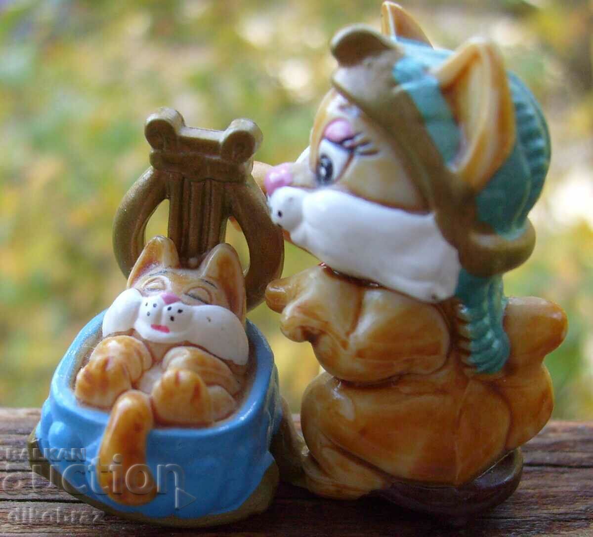 KINDER SURPRISE - cat with baby / 90s