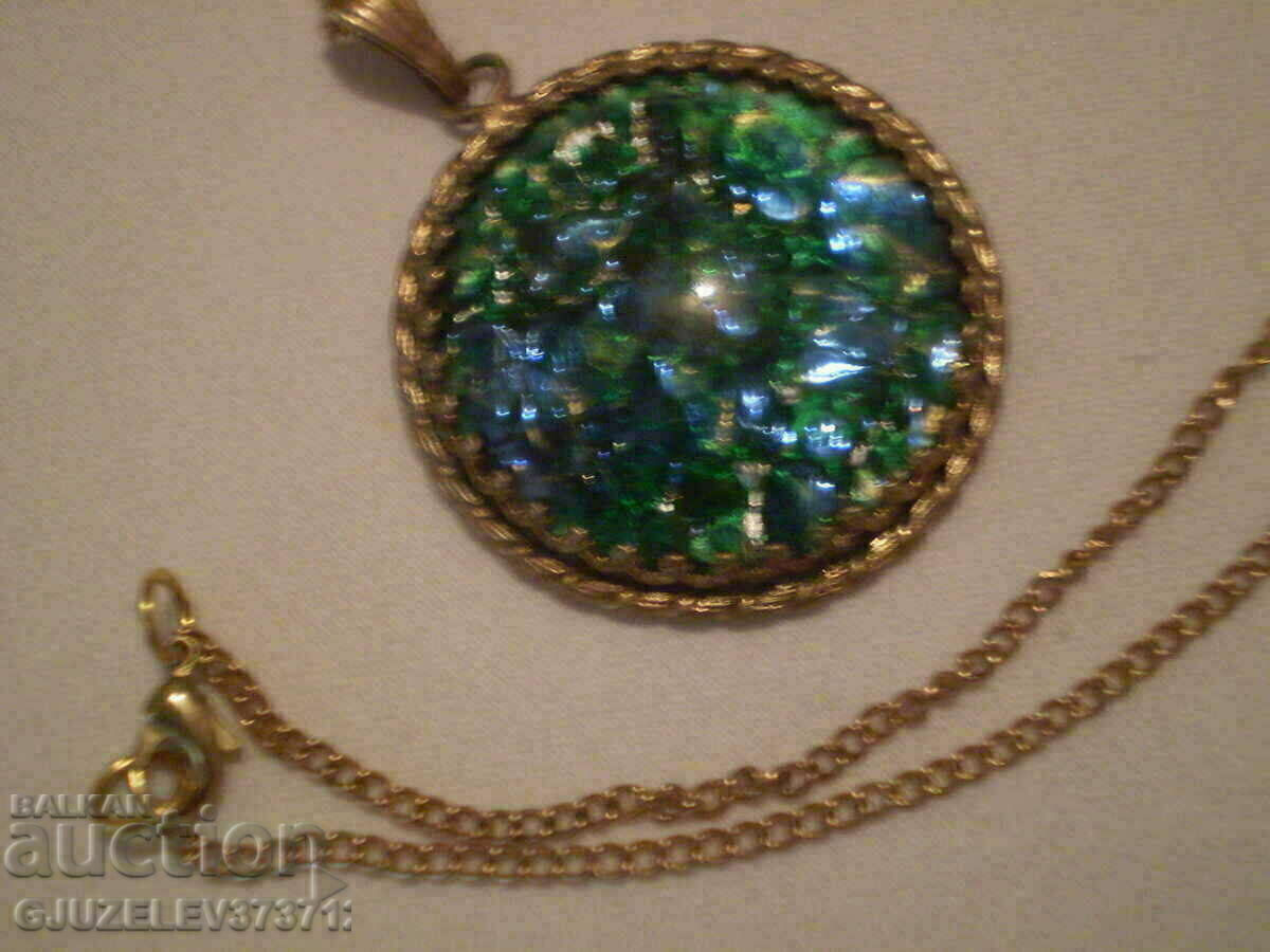 old ladies medallion brass and glass 1940 - 6 old ladies medallion brass and glass 1940 - 6