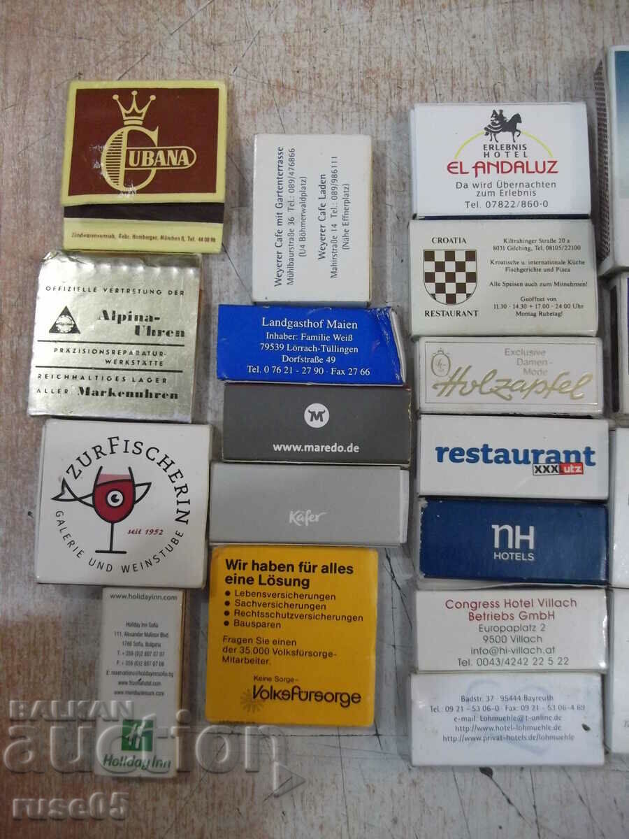 Lot of 35 pcs. matches - 5 Lot of 35 pcs. matches - 5