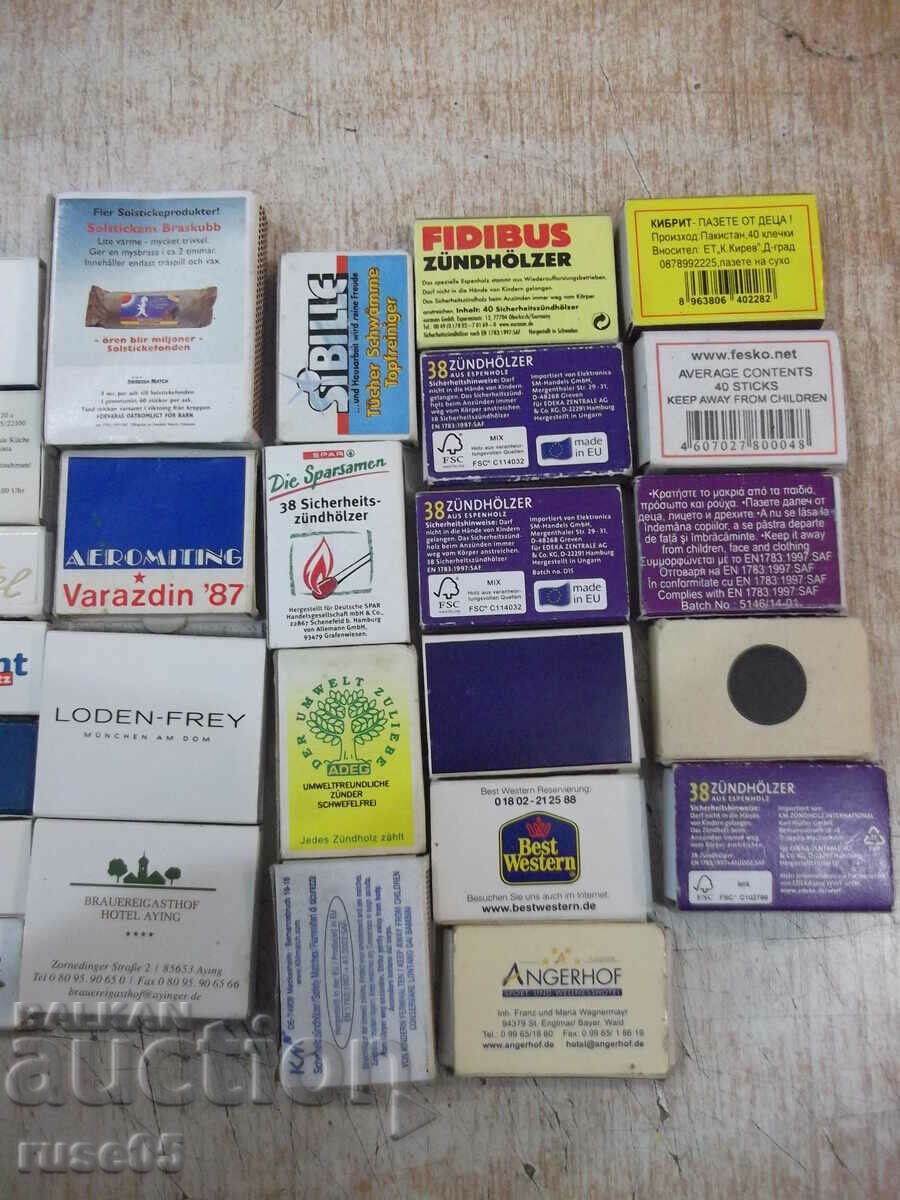 Lot of 35 pcs. matches - 6 Lot of 35 pcs. matches - 6