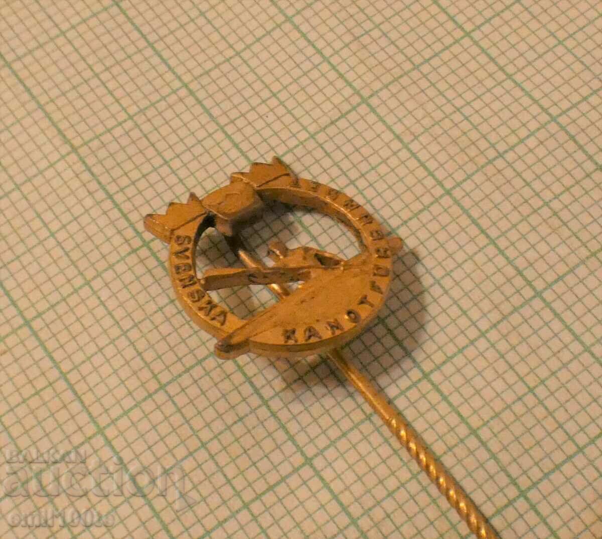 Badge - Canoe - Kayak Federation of Sweden with price 3.00 BGN | € 1.53 Badge - Canoe - Kayak Federation of Sweden with price 3.00 BGN | € 1.53