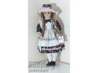 Porcelain doll 45cm francy dolls heidi