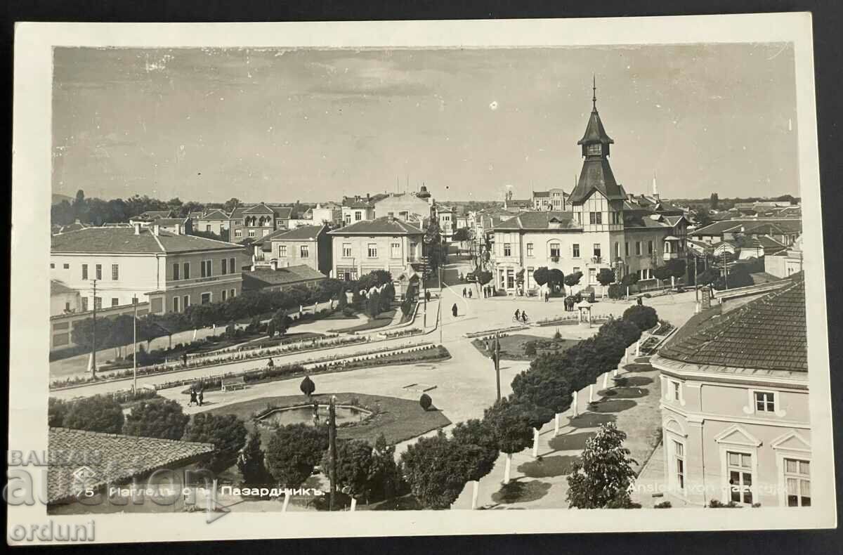 2963 Царство България Пазарджик общ изглед 1940г.