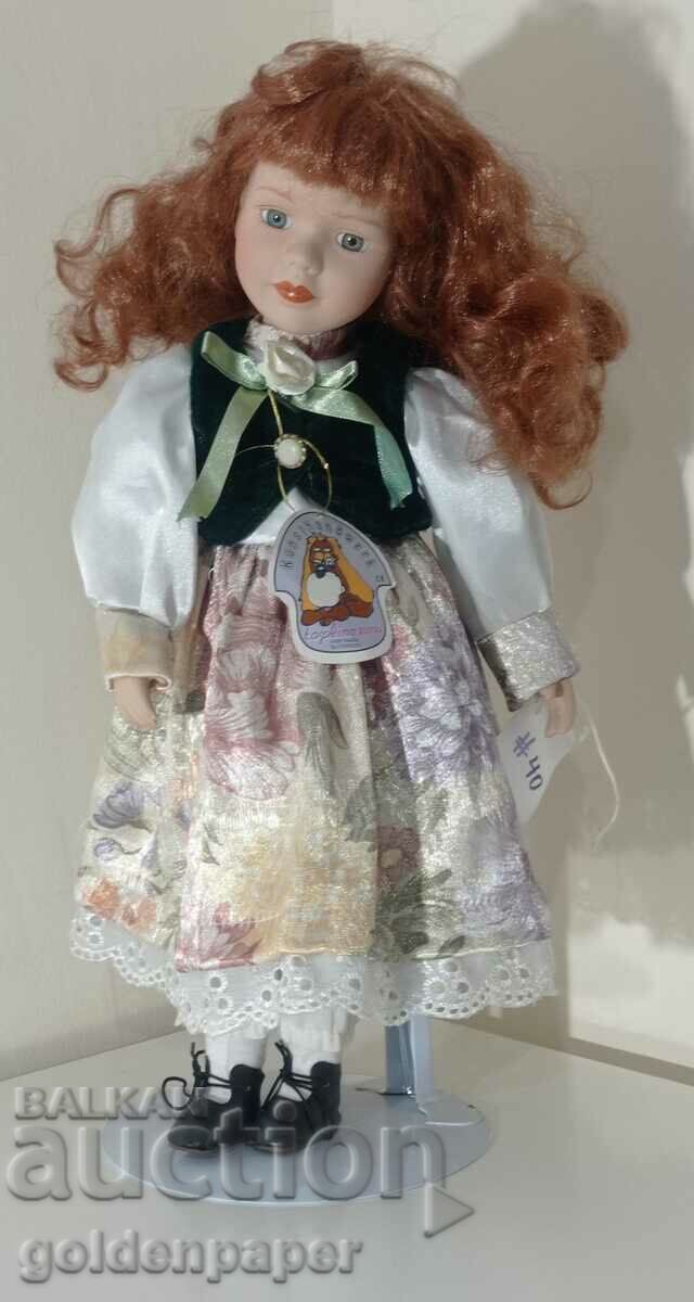 Porcelain doll 40 cm