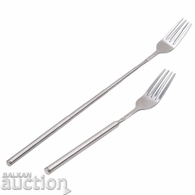 Telescopic fork 64cm long metal long cool fun with price 10.00 BGN | € 5.11 Telescopic fork 64cm long metal long cool fun with price 10.00 BGN | € 5.11
