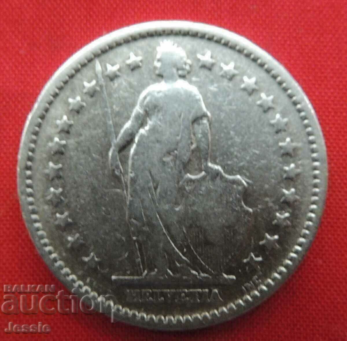 2 Francs 1907 B Switzerland Silver with price 31.90 BGN | € 16.31 2 Francs 1907 B Switzerland Silver with price 31.90 BGN | € 16.31