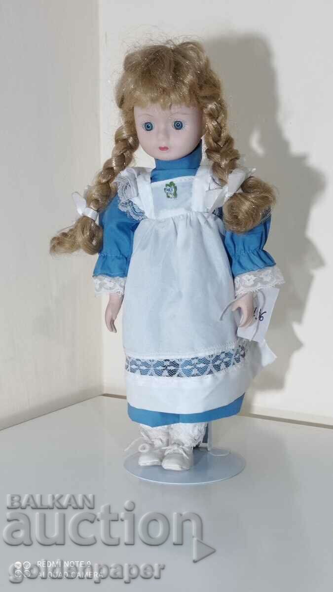 Porcelain doll 35 cm