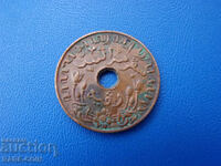RS(51) Indiile Olandeze 1 cent 1945 Rar