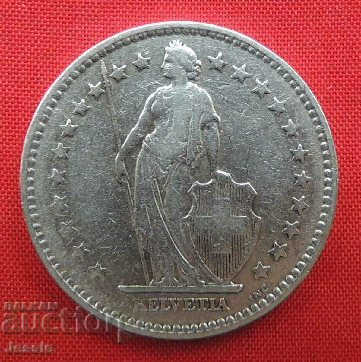 2 Francs 1913 B Switzerland Silver with price € 26.94 | 52.69 BGN