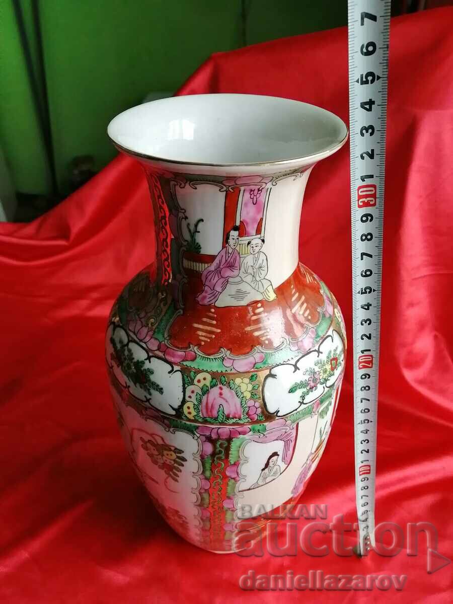 Old Chinese Vase, Quanlong Dynasty Family Rose - 7 Old Chinese Vase, Quanlong Dynasty Family Rose - 7