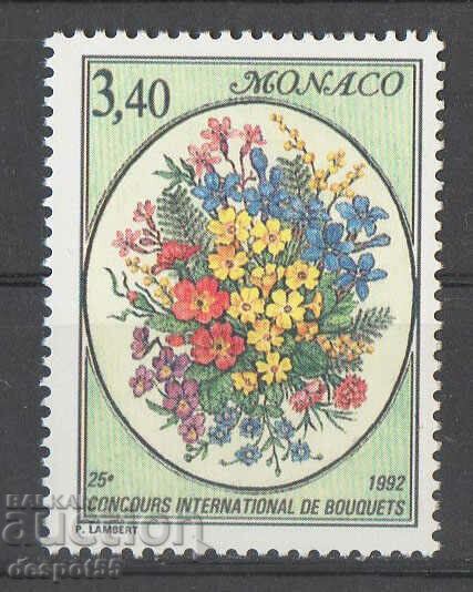 1992. Monaco. A 25-a expoziție de flori de la Monte Carlo.