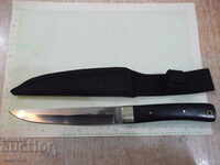 Μαχαίρι κυνηγιού "Hunter - χάλυβα 65x13" Ρωσικά κατασκευασμένα από συμπαγές χάλυβα