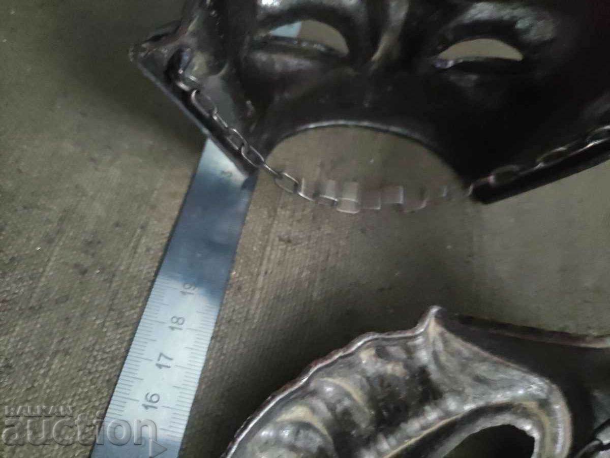 Copper masks - 6 Copper masks - 6