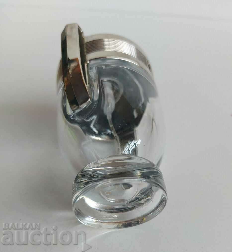 PACO RABANNE INVICTUS PERFUME GLASS BOTTLE EMPTY - 6