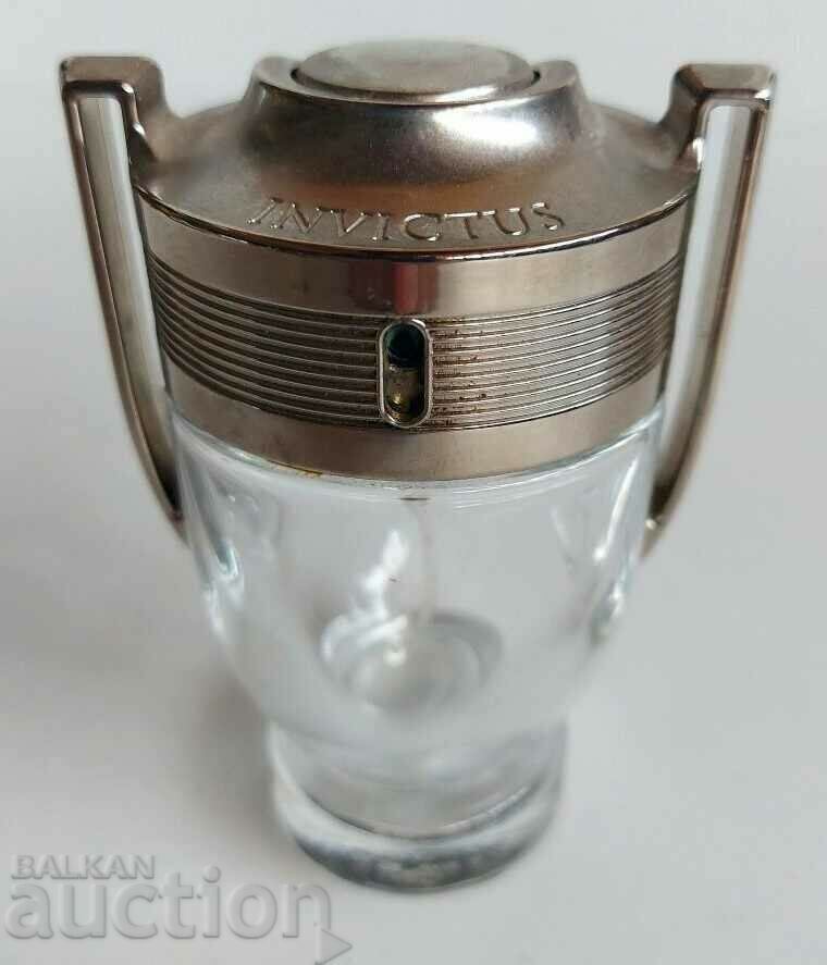 PACO RABANNE INVICTUS PERFUME GLASS BOTTLE EMPTY