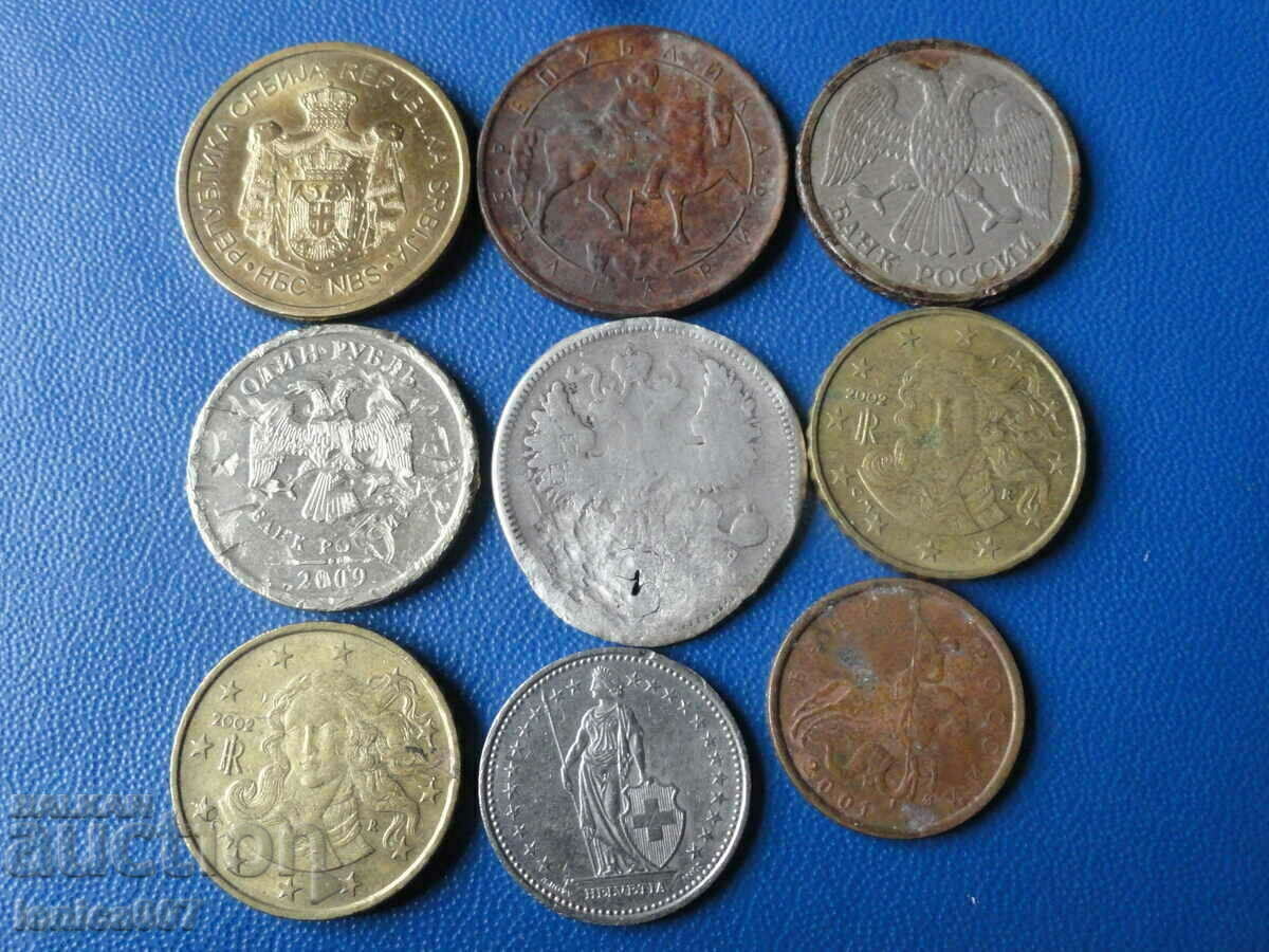 Coins (9 pieces) - 5 Coins (9 pieces) - 5