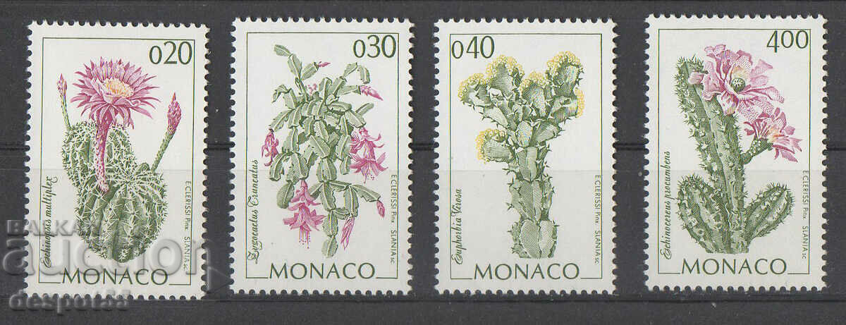 1993. Monaco. Cacti.