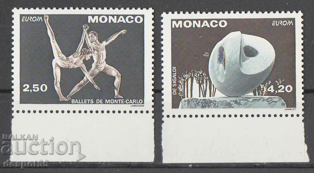 1993. Monaco. Timbre EUROPA - Arta contemporana.