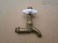 Antique bronze faucet porcelain hot water faucet