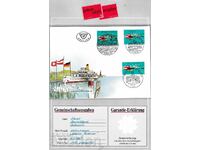FDC joint edition Sweden Germany Austria 1993 limited