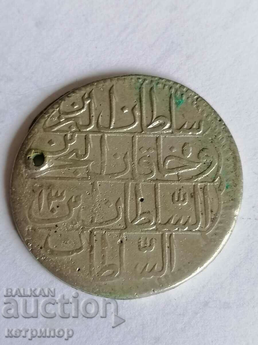 1 kuruş Ottoman Turkey 1187.13 Silver with price 55.00 BGN | € 28.12 1 kuruş Ottoman Turkey 1187.13 Silver with price 55.00 BGN | € 28.12