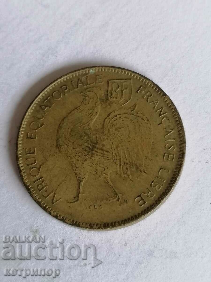 1 Franc 1942 French Equatorial Africa Bronze with price 42.00 BGN | € 21.47 1 Franc 1942 French Equatorial Africa Bronze with price 42.00 BGN | € 21.47