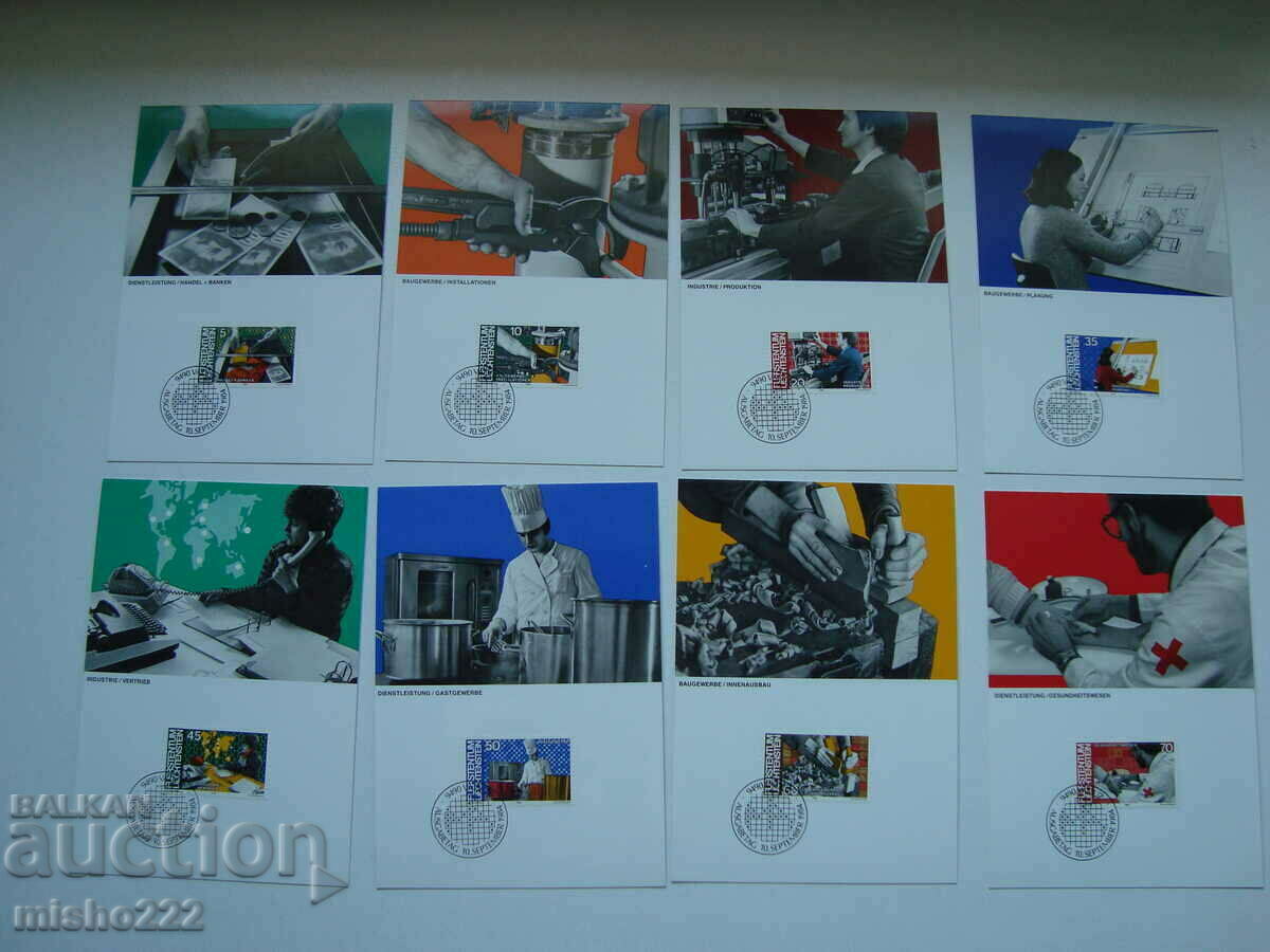 Auction Maps maximum Liechtenstein 1984 Auction Maps maximum Liechtenstein 1984