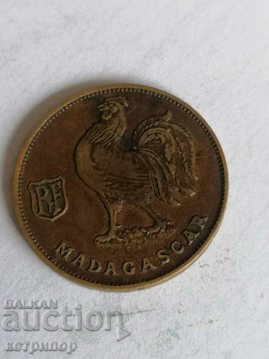 1 Franc 1943 French Madagascar Copper with price 38.00 BGN | € 19.43 1 Franc 1943 French Madagascar Copper with price 38.00 BGN | € 19.43