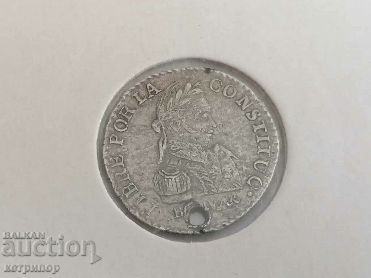 1/2 sol Βολιβία 1830. Αργυρό με τιμή 40.00 BGN | € 20.45 1/2 sol Βολιβία 1830. Αργυρό με τιμή 40.00 BGN | € 20.45