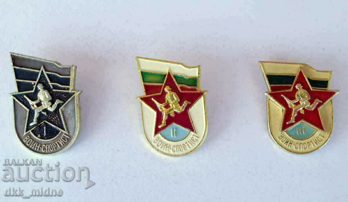Badge 1 / Bulgaria / Lot of 3