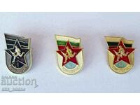 Insigna 1 / Bulgaria / Lotul de 3