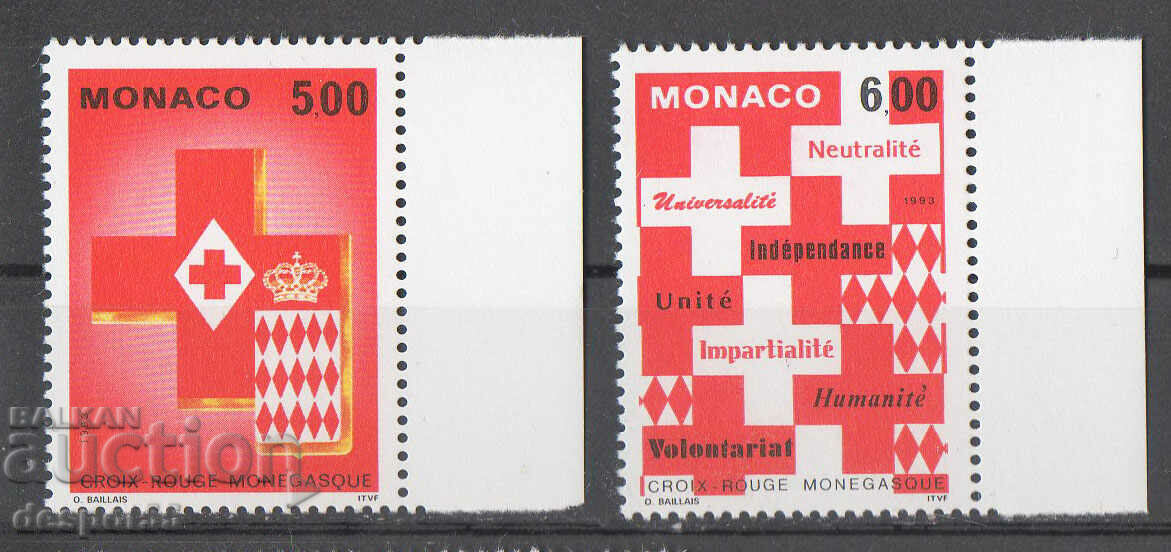 1993. Μονακό. Ερυθρός Σταυρός του Μονακό.