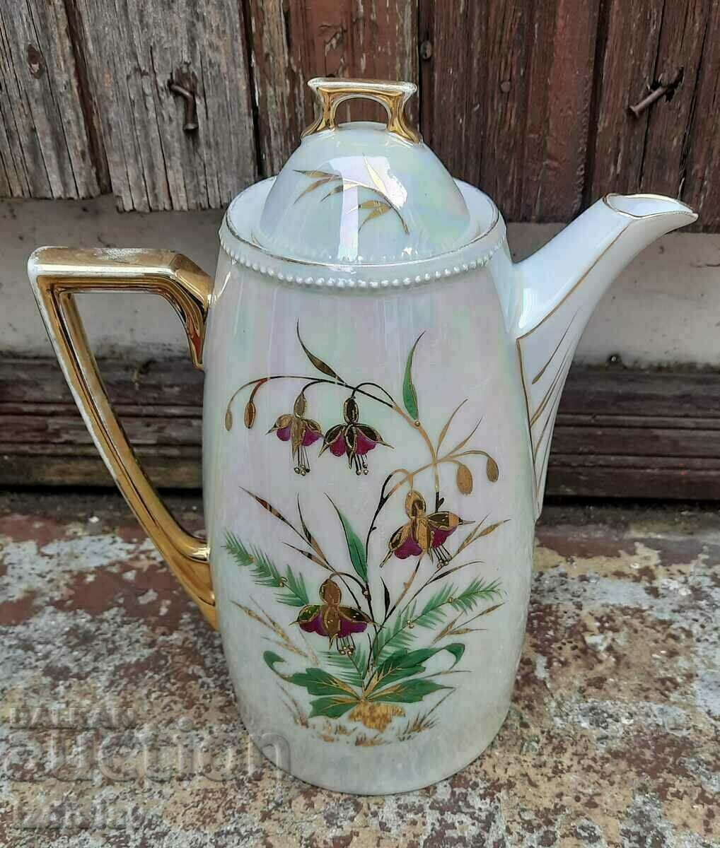 Beautiful German Porcelain Pitcher Josef Schachtel - 5