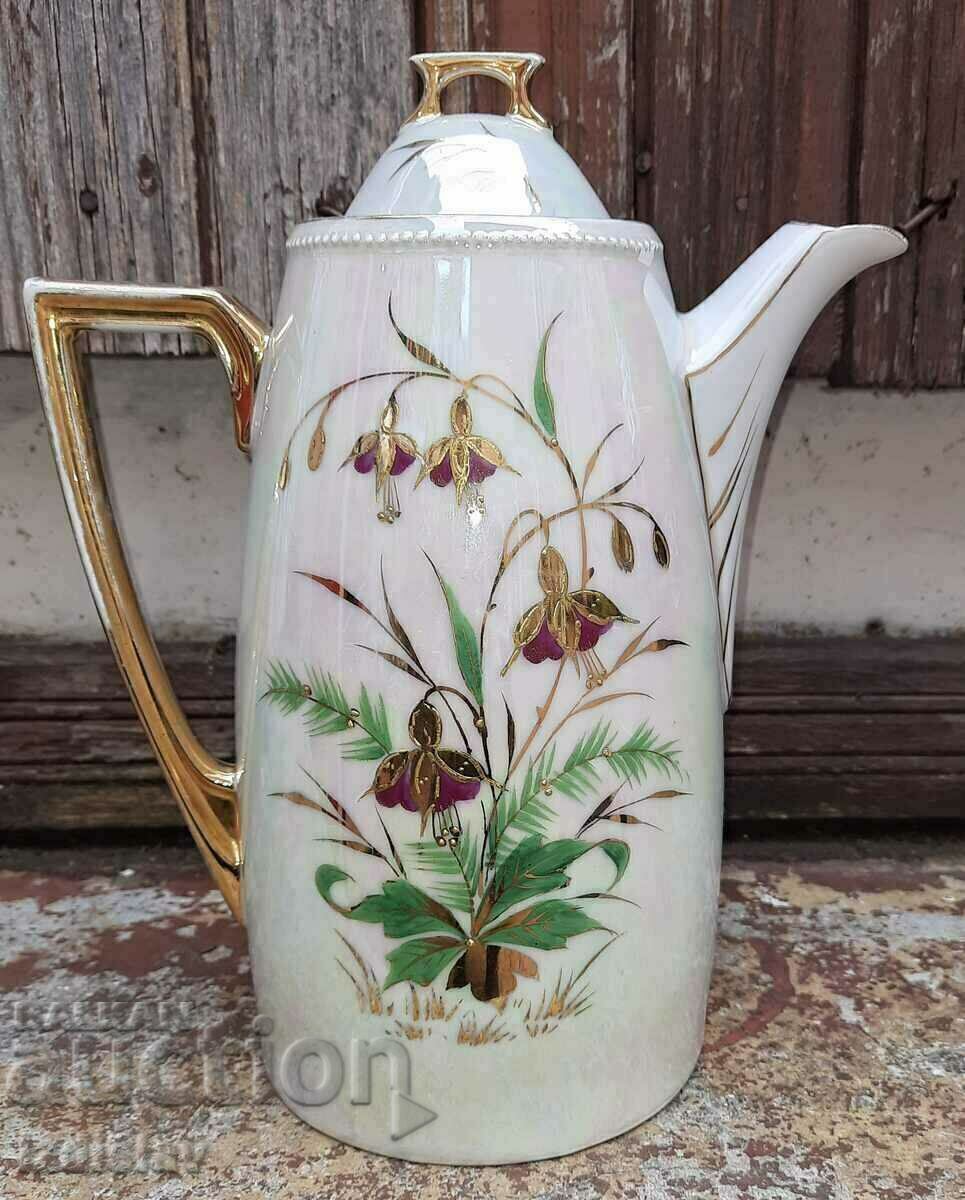 Beautiful German Porcelain Pitcher Josef Schachtel