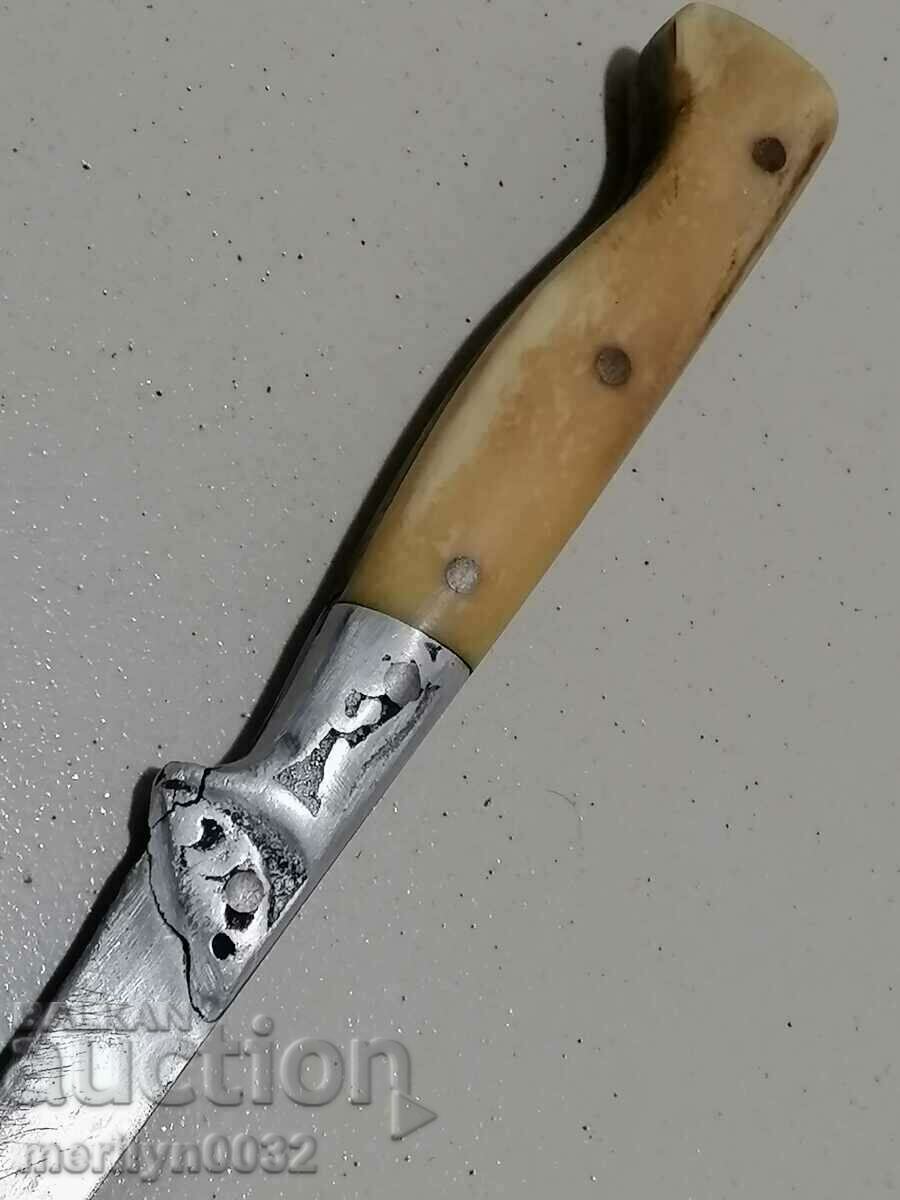 Old knife leather kaniya chireni kokol akulak karakulak - 5
