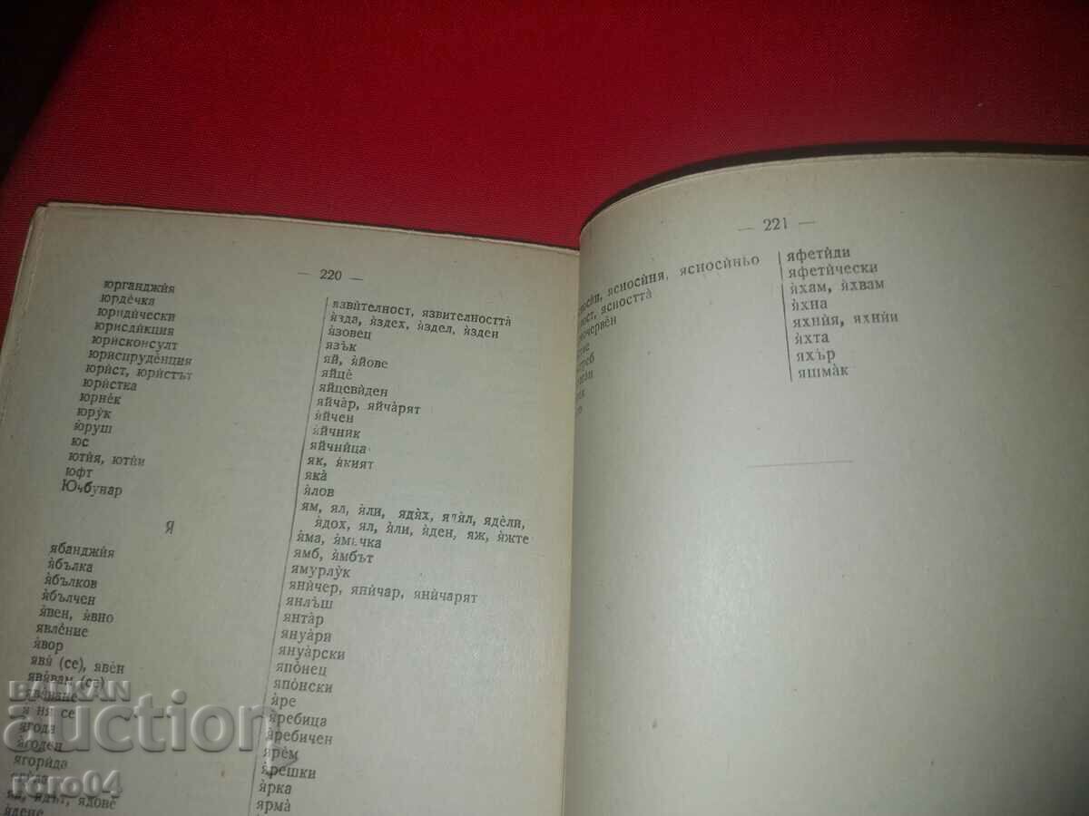 SPELLING DICTIONARY - OFFICIAL EDITION - 1945 - 7 SPELLING DICTIONARY - OFFICIAL EDITION - 1945 - 7
