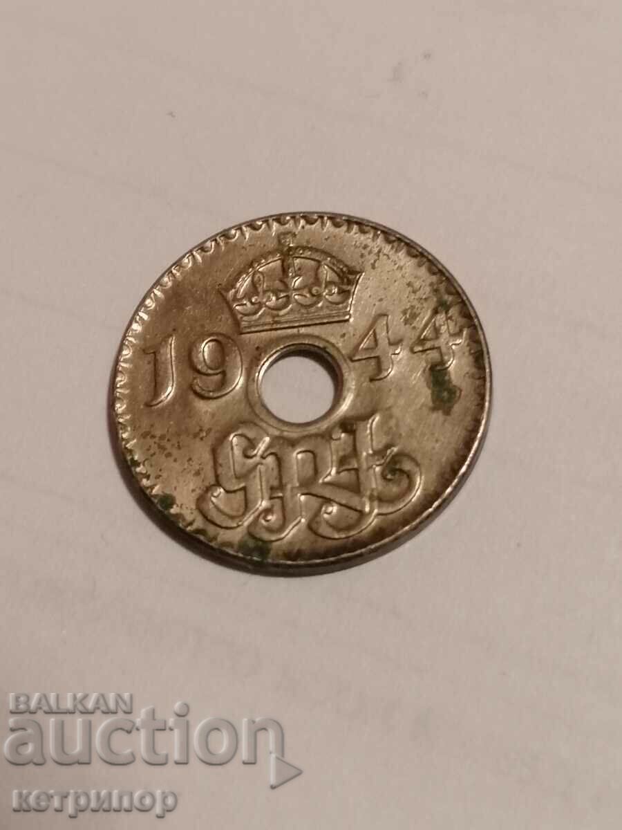 3 pence New Guinea 1944 nickel with price 32.00 BGN | € 16.36 3 pence New Guinea 1944 nickel with price 32.00 BGN | € 16.36