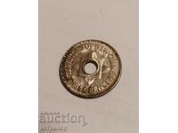 3 pence Noua Guinee 1944 nichel