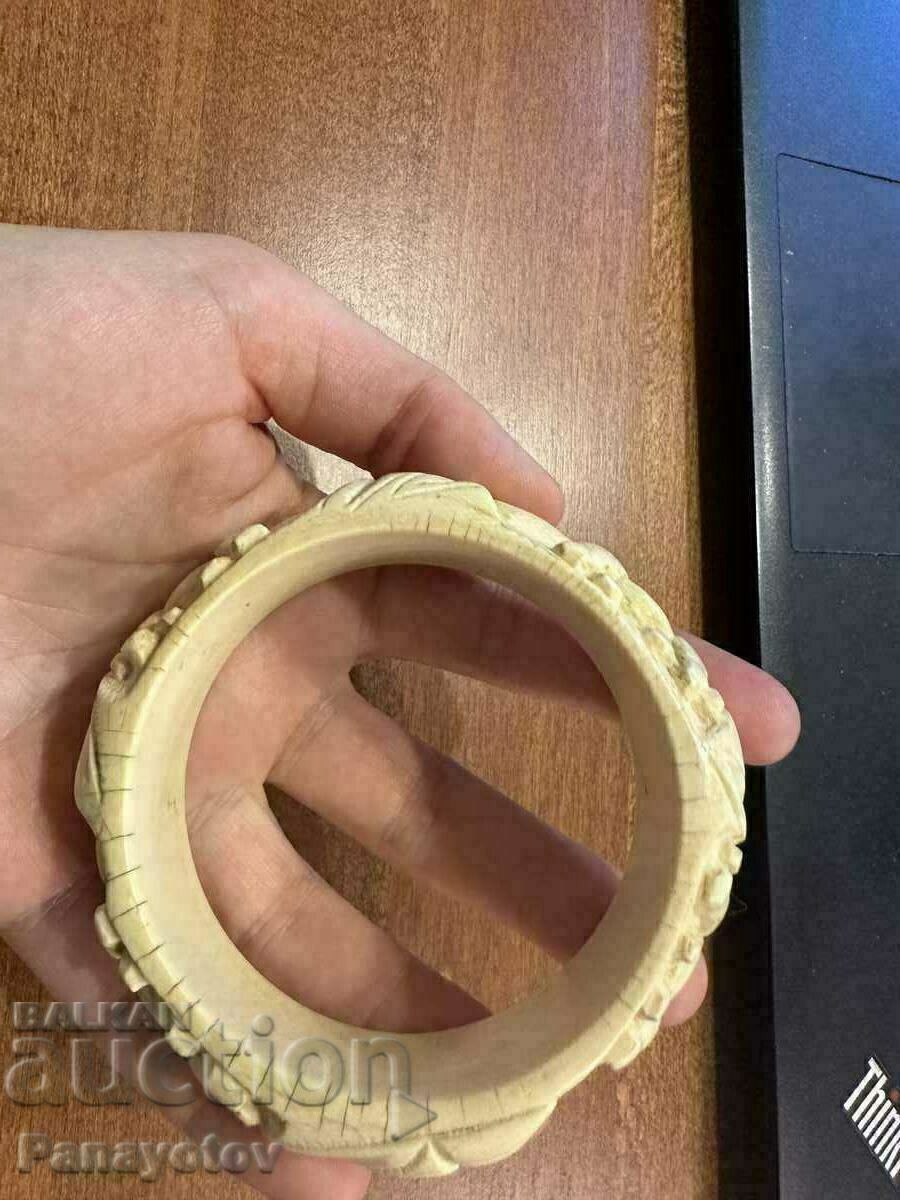 BRACELET IVORY ORIGINAL ENGRAVINGS UNIQUE AFRICA - 6 BRACELET IVORY ORIGINAL ENGRAVINGS UNIQUE AFRICA - 6