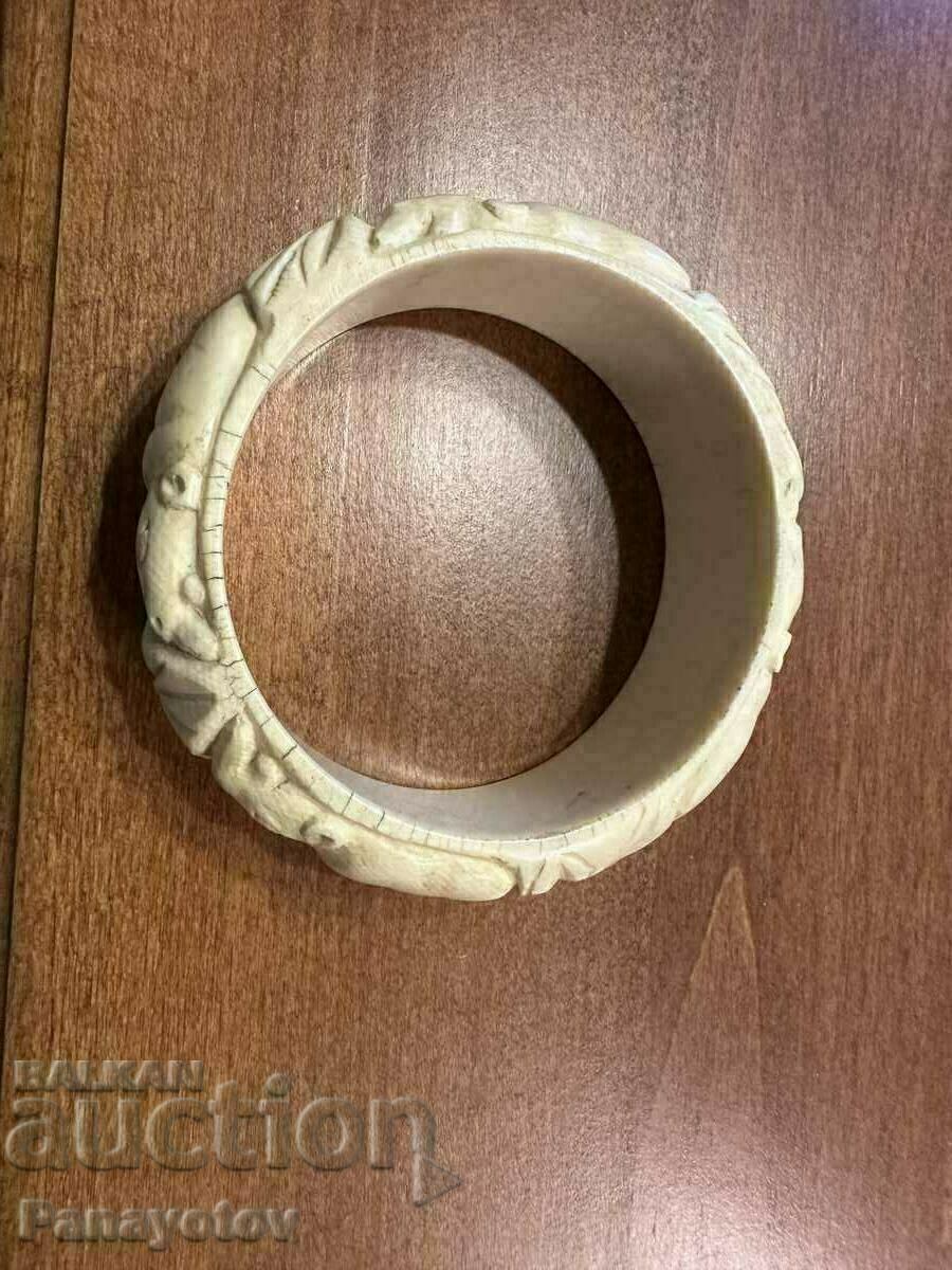 BRACELET IVORY ORIGINAL ENGRAVINGS UNIQUE AFRICA BRACELET IVORY ORIGINAL ENGRAVINGS UNIQUE AFRICA