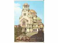 Καρτ ποστάλ της Βουλγαρίας Σόφια ναός-μνημείο «Αλέξανδρος Nevski11 *