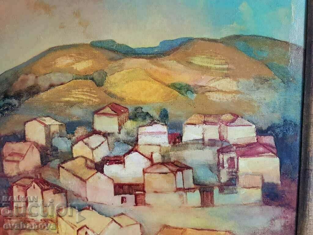 Georgi Borisov Sunny day beautiful large oil painting with price 1600.00 BGN | € 818.07 Georgi Borisov Sunny day beautiful large oil painting with price 1600.00 BGN | € 818.07