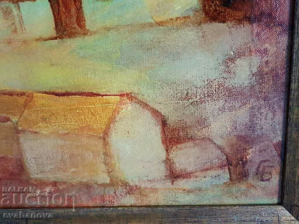 Delivery of Georgi Borisov Sunny day beautiful large oil painting Delivery of Georgi Borisov Sunny day beautiful large oil painting