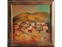 Georgi Borisov Sunny day beautiful large oil painting